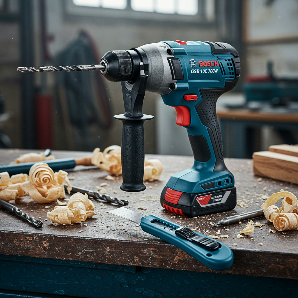 Taladro percutor GSB 13 RE 700W